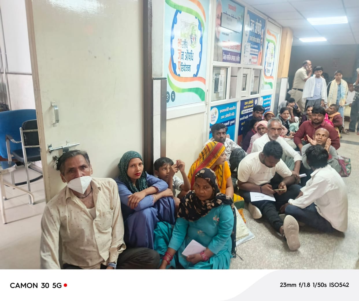 Out of three general surgeons, only one was found in the OPD, patients kept waiting for an hour.