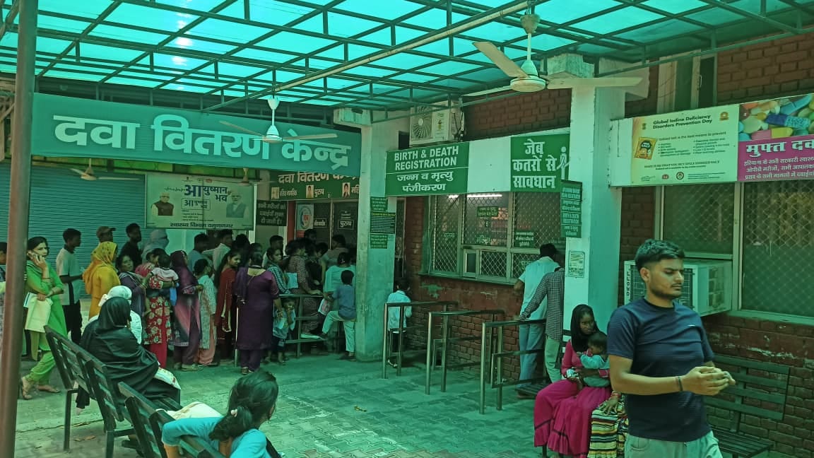 Fans remained non-functional at the Civil Hospital due to an electrical fault