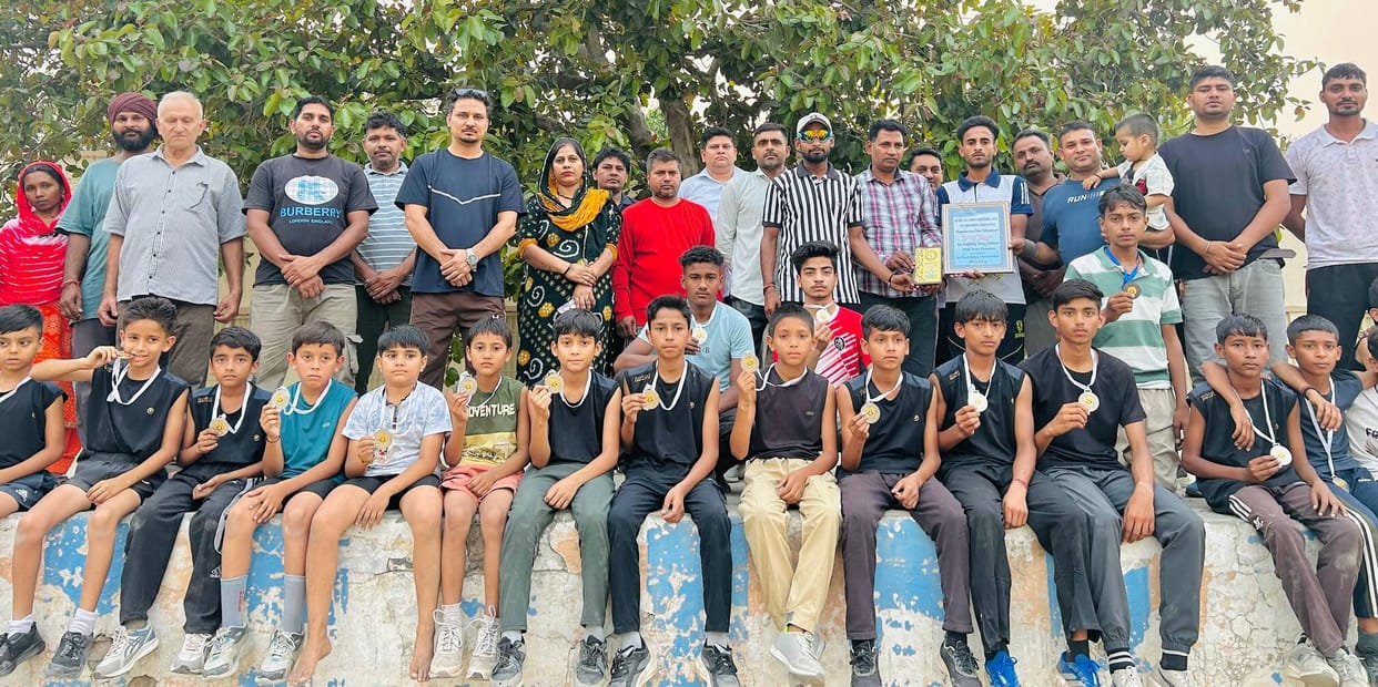 Safidon Sports Nursery became the overall champion, players won 24 medals