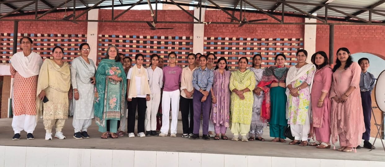 Six girl students in Mokhra scored more than 90 percent marks.