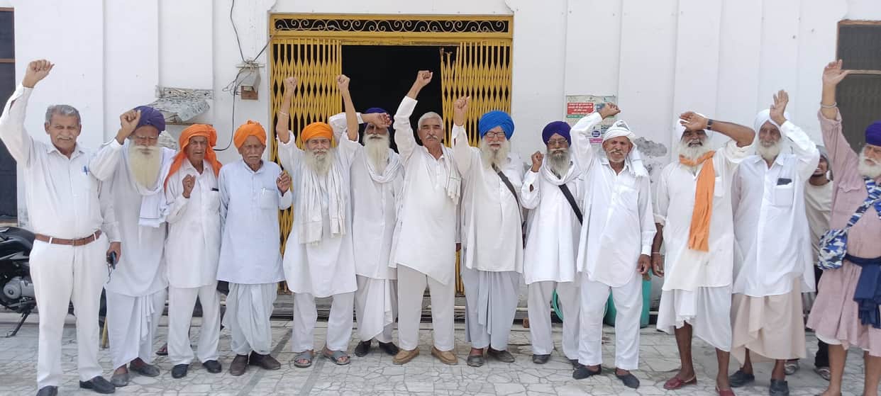 Bhakiyu roared on the problems of farmers