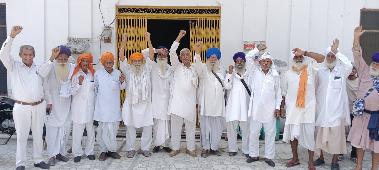Bhakiyu roared on the problems of farmers