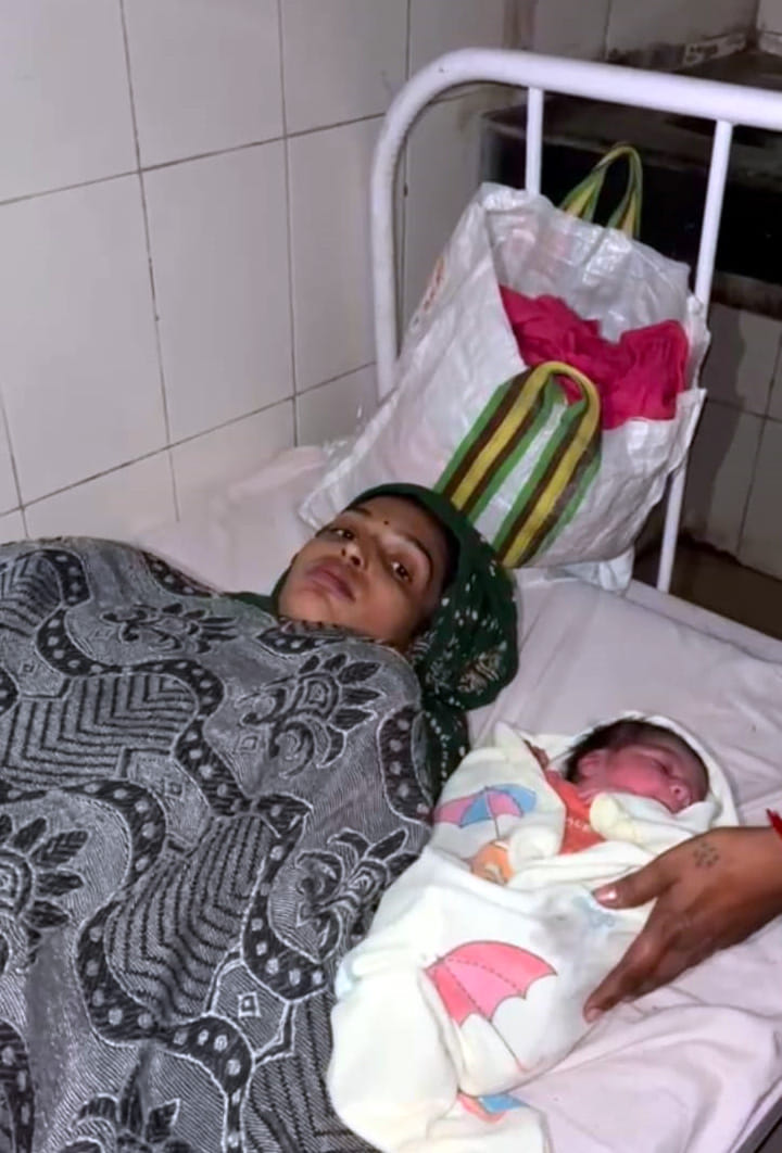 Baby's Cries Echo in Ambulance: Mother Gives Birth Before Reaching CHC