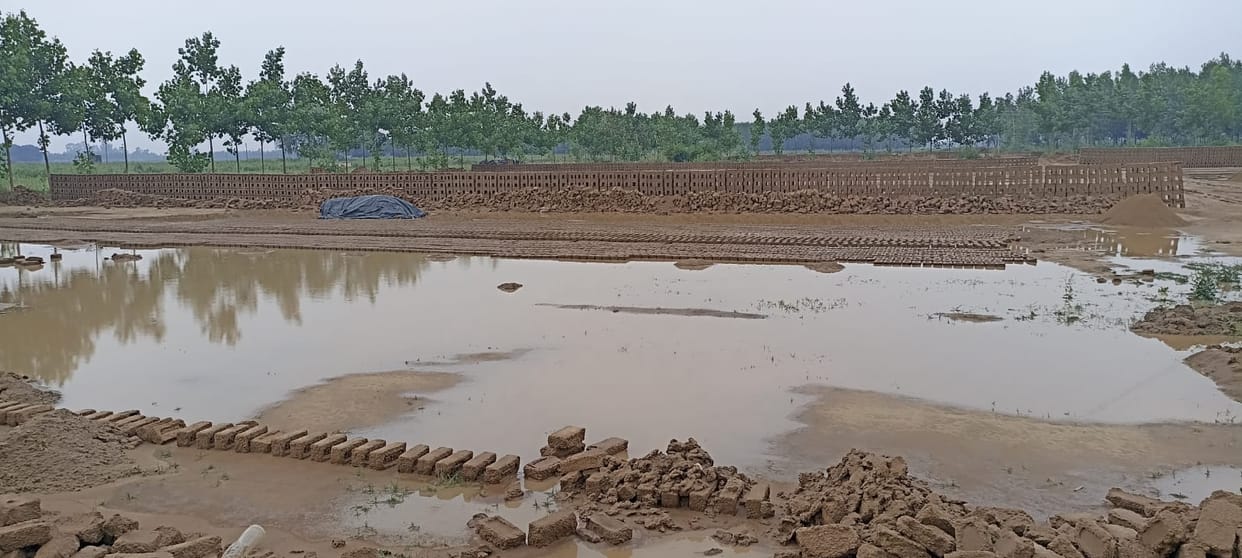 It rained again, and the temperature dropped.