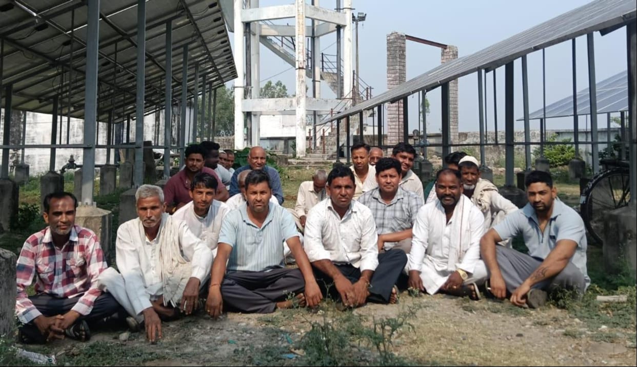 Drinking Water Supply Cut Off in Three Villages for 15 Days; Villagers Stage Sit-in Protest