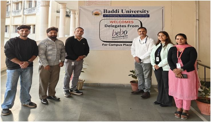 4 students of Baddi University selected in Bebo Technologies