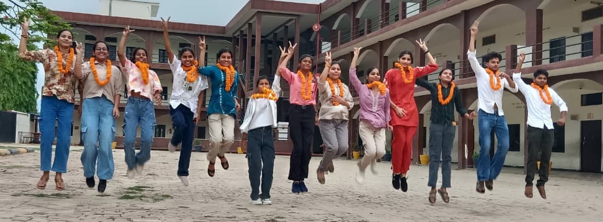 Anabia and Ayush scored 97.8 percent and topped