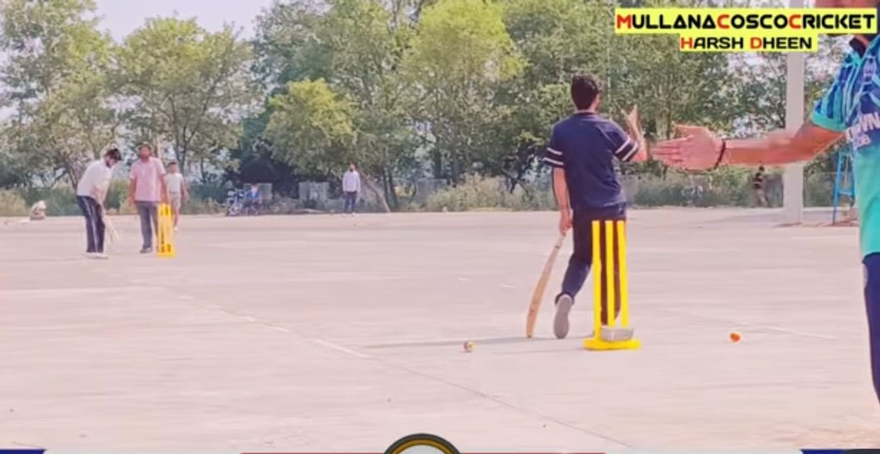 14 teams clashed in the two-day cricket tournament, Saunta's team won by 12 runs.