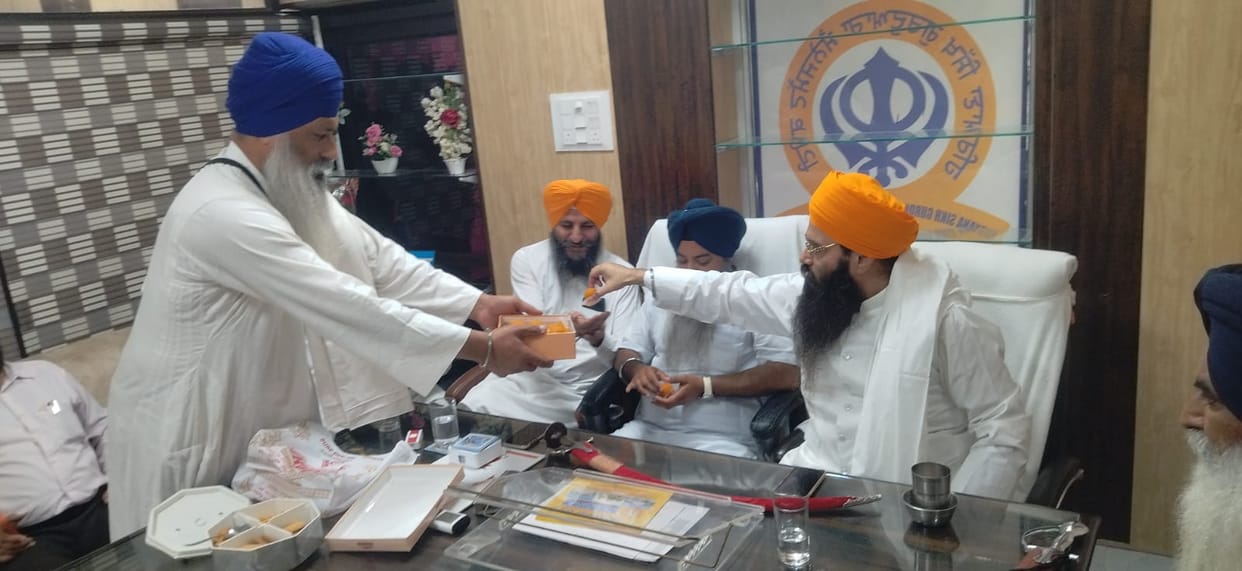 As soon as the decision came in the committee's favour, sweets were distributed at the headquarters.