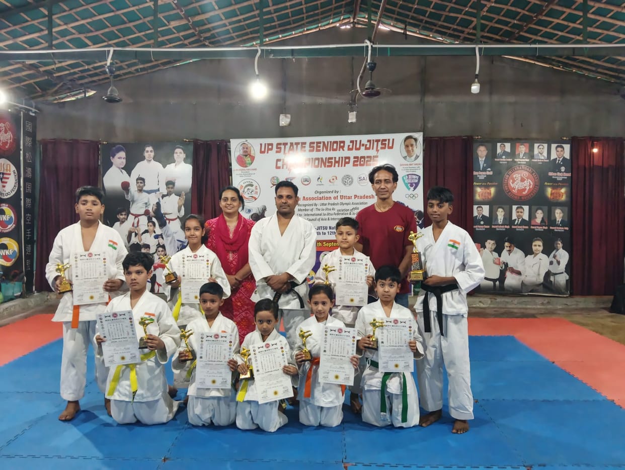 Players showcased their talent in the Karate Belt Competition.