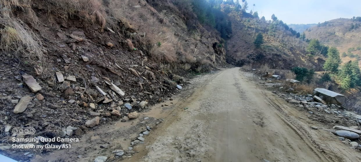 crore rupees spent on the Mahendali-Samoli bypass.

After nine years, the project is once again stalled due to lack of budget