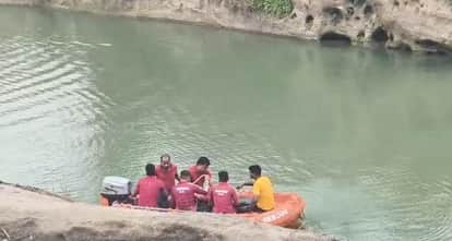 The youth who drowned in Ahiran river in Korba was not found even on second day