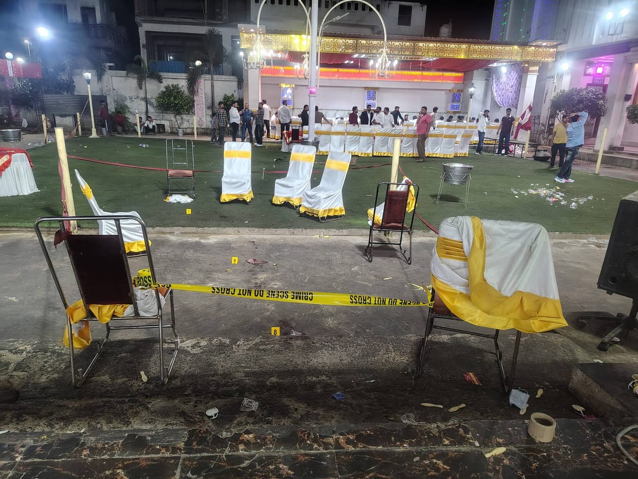 Indiscriminate firing took place at the wedding reception, killing an innocent child and two brothers.
