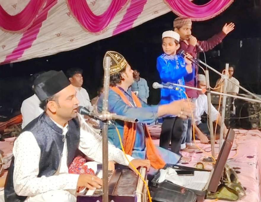 Pilgrims swayed in ecstasy upon hearing Sufi poetry at Dada Miyan's Urs.