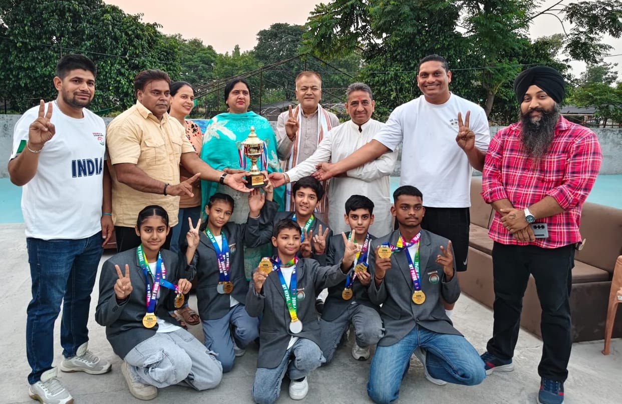 Skating players won five gold medals in Nepal