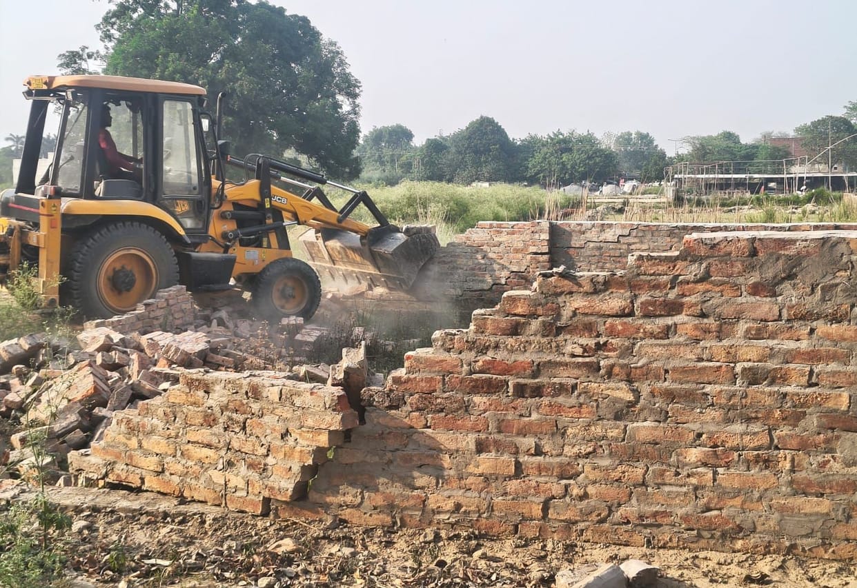 255 illegal plots demolished