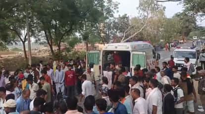 dharasanda road accident news today jamui bihar news
