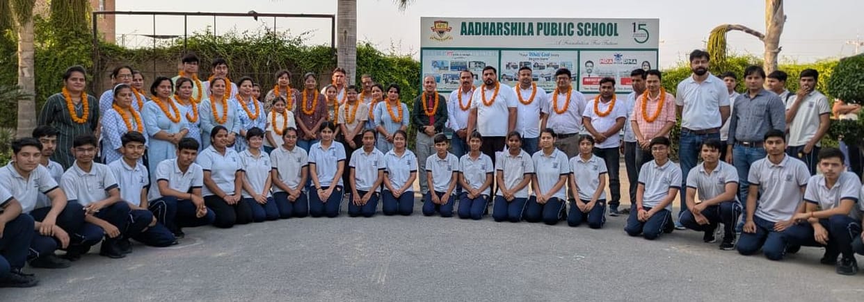 169 students of Aadhar Shila School secured place in the merit list.