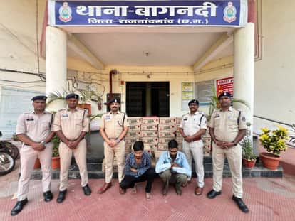 Police take action against interstate liquor smugglers two accused
