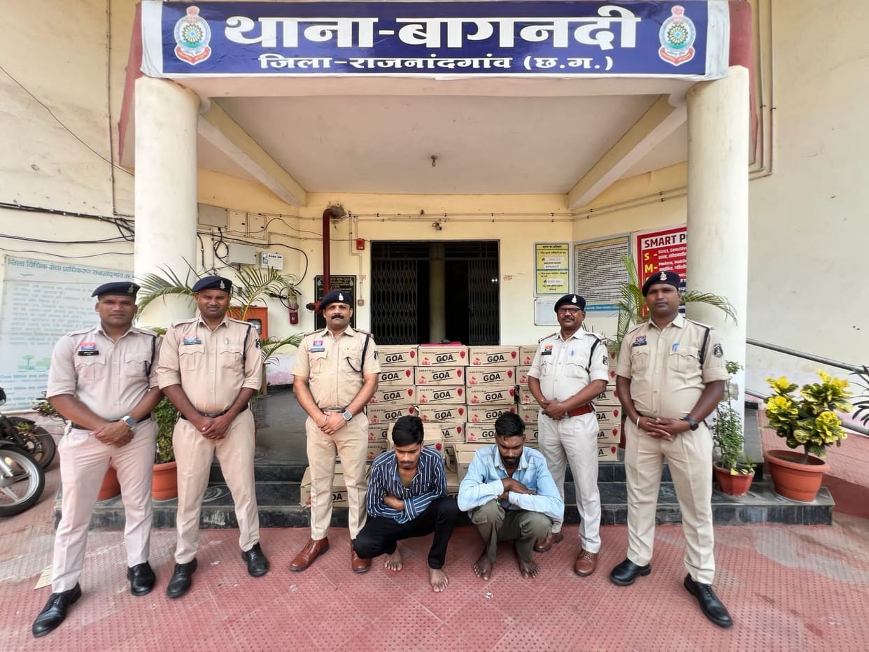 Police take action against interstate liquor smugglers two accused