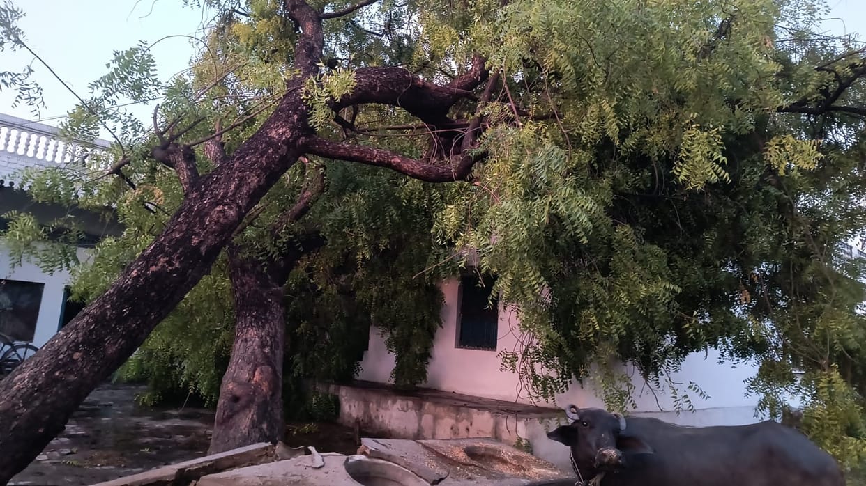100 villages lose power due to storm and hail