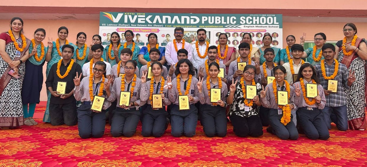 12 students of Vivekanand Public School in the merit list
