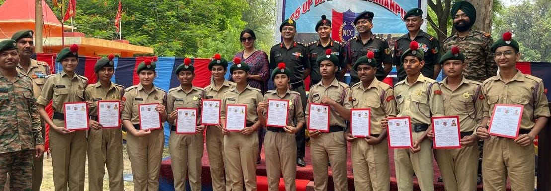 'A' and 'C' Certificates Awarded to NCC Cadets
