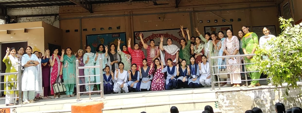 Haryana Board) Hard work paid off, girls rejoiced