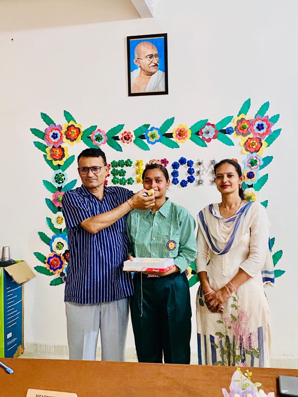 The district stood sixth in the state in the results of class 10th examination.