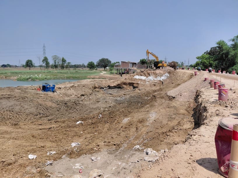 If the bridge is not built over the Gadaura Malav drain, then we will face difficulties.