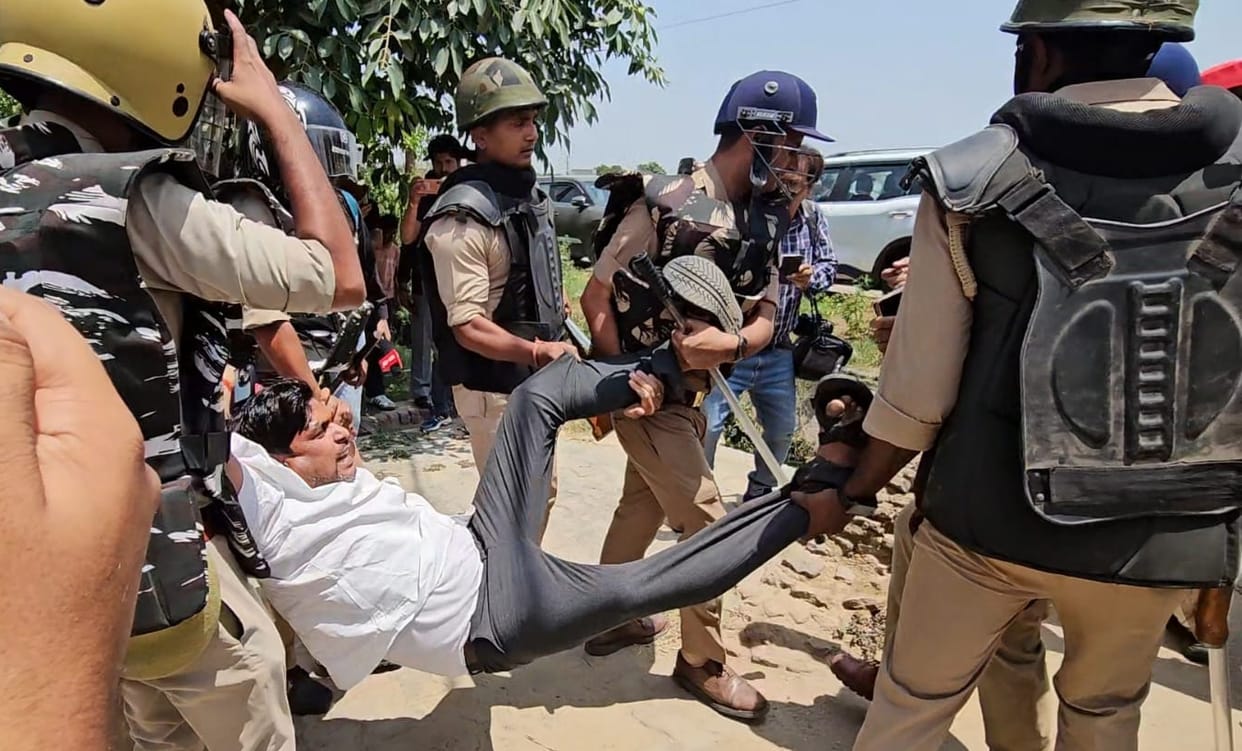SP District Vice President's House Demolished; Uproar and Protests Ensue