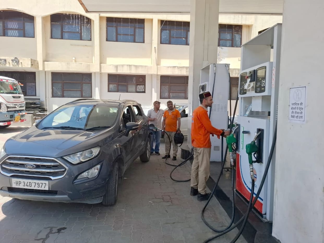 Diesel and petrol are not available in bottles