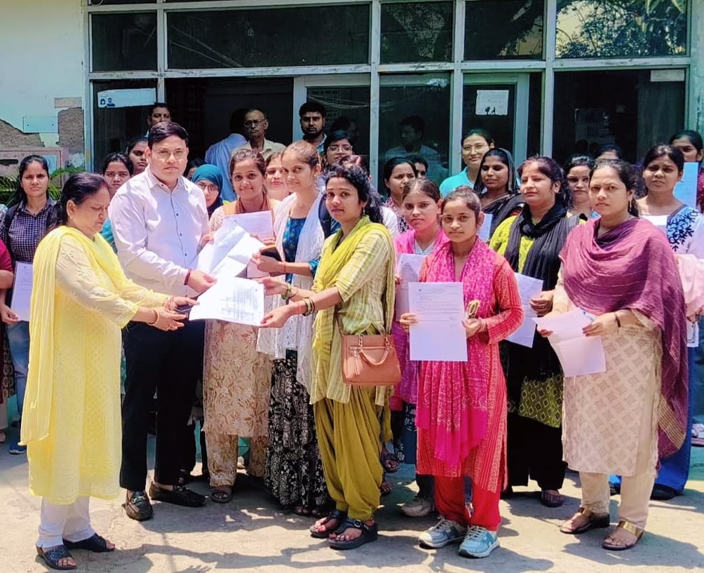 Appointment letter of 81 women contract administrators