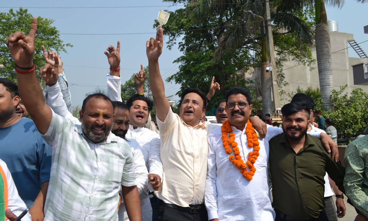 BJP's magic worked at urban booths, and the lotus bloomed even in opposition strongholds.