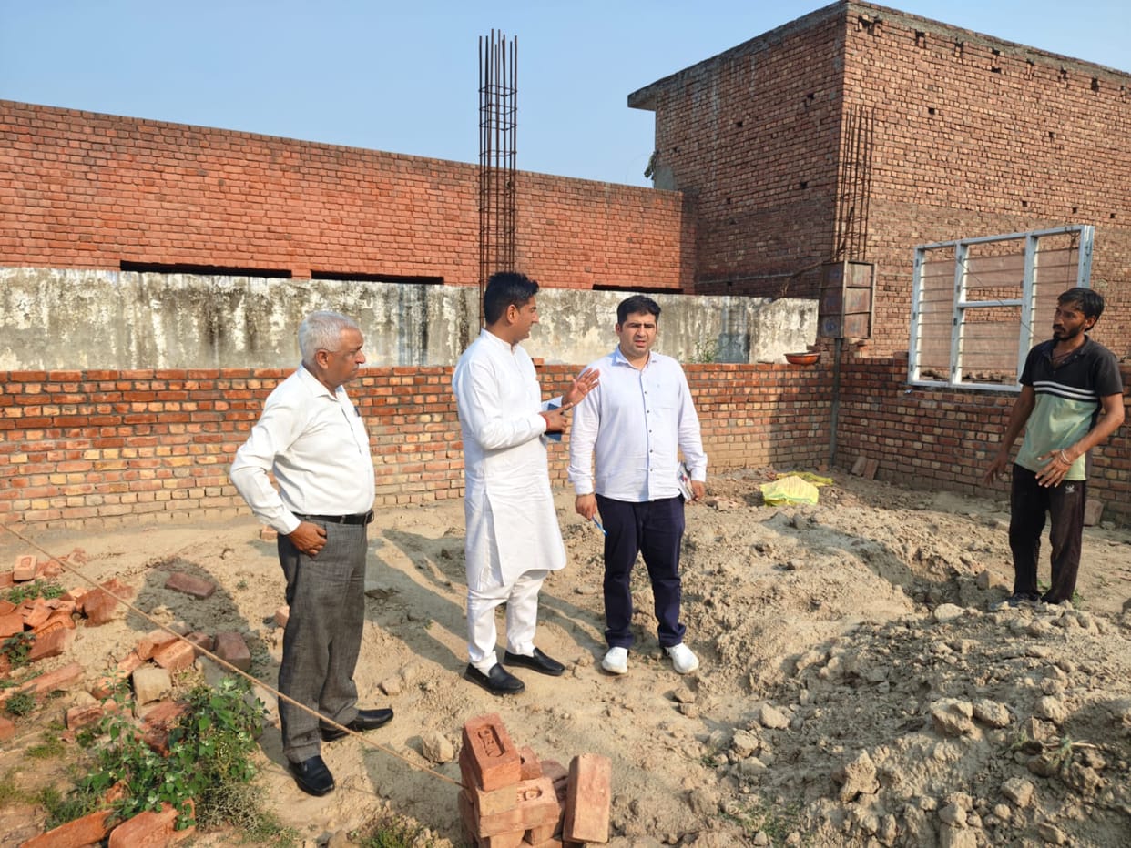 MP Jindal is giving priority to education: Ravindra Dhiman