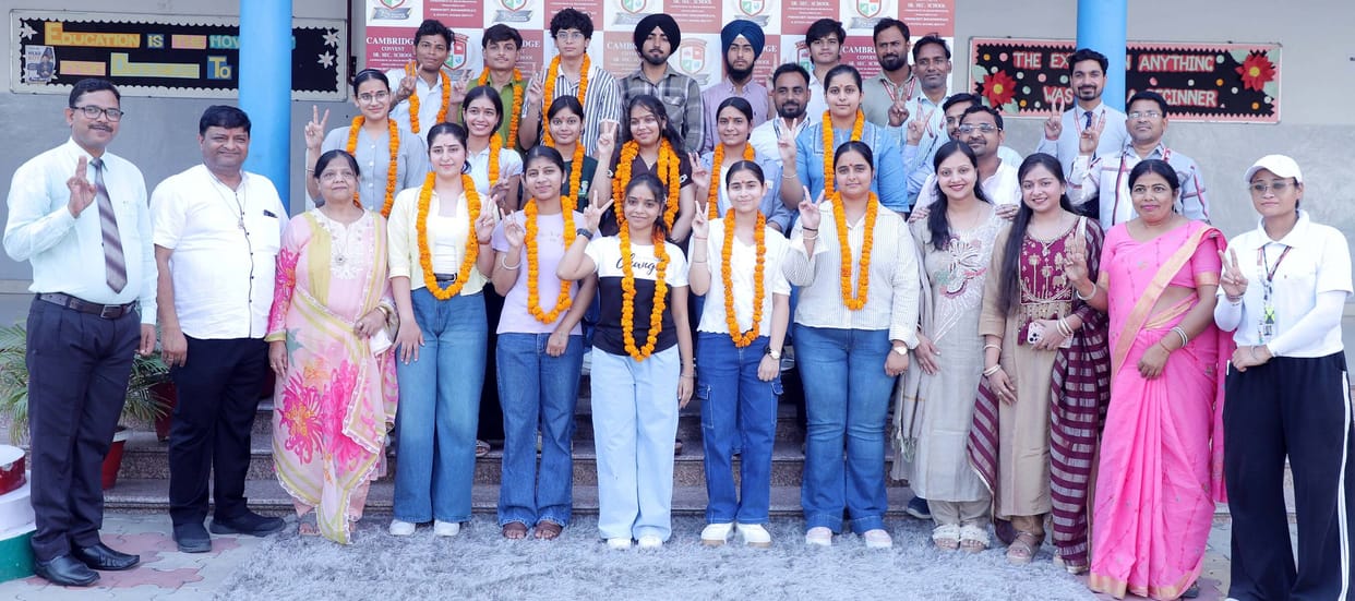 Excellent Performance by Students at Cambridge Convent School