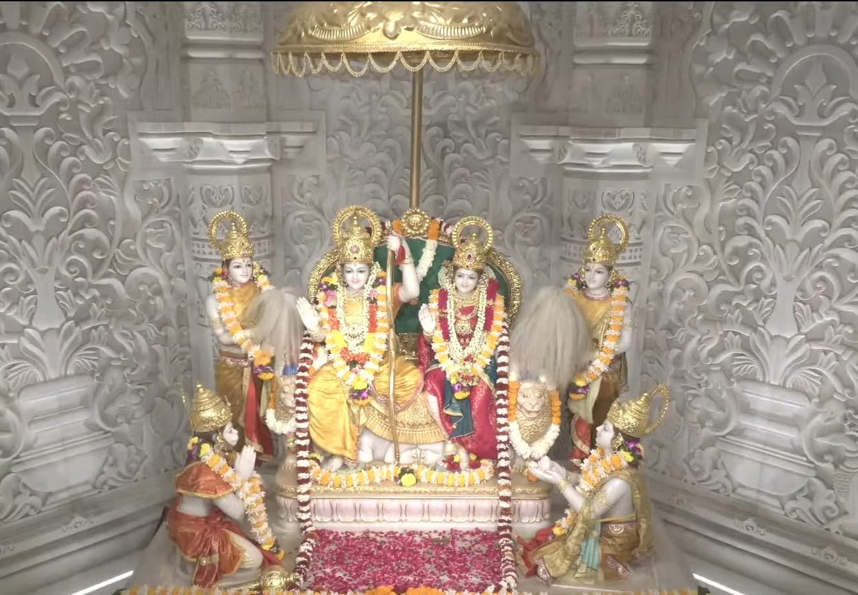 The first anniversary of the Ram Parivar Prana Pratishtha will be celebrated on the 25th