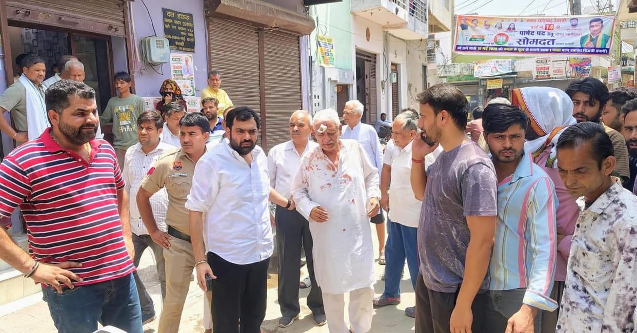 FIR filed against BJP candidate and son for assault during victory procession