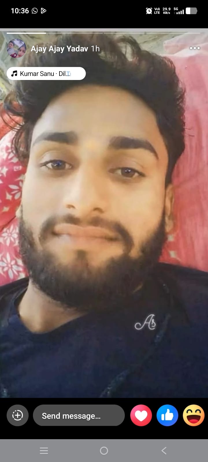 A young man committed suicide by shooting himself with a pistol after a domestic dispute.