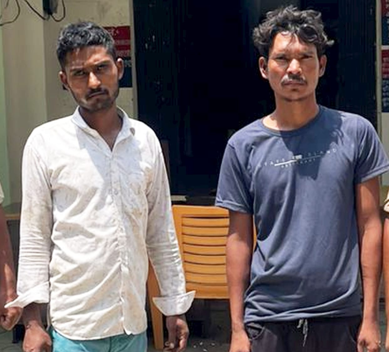 Two arrested with stolen goods, confessed to several crimes