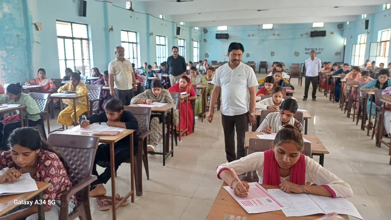Flying squad teams inspected colleges and conducted in-person exams.