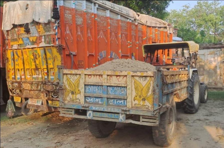 SDM caught the mining vehicle