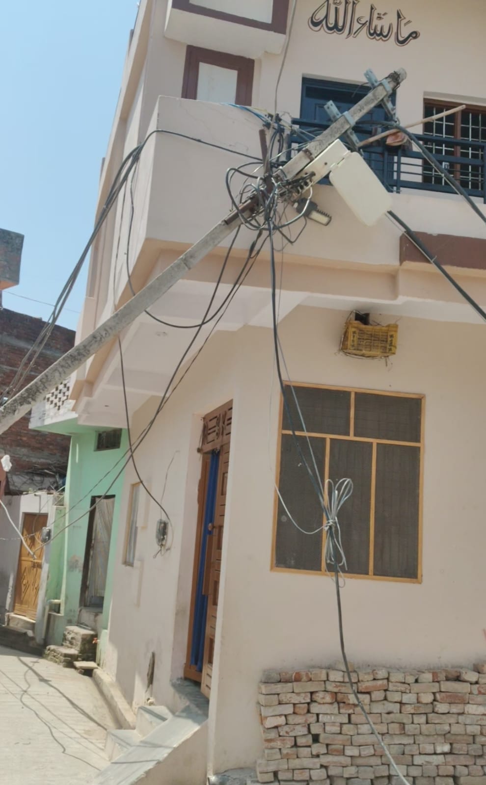 A 10-minute storm caused a loss of Rs 1 crore to the power corporation.