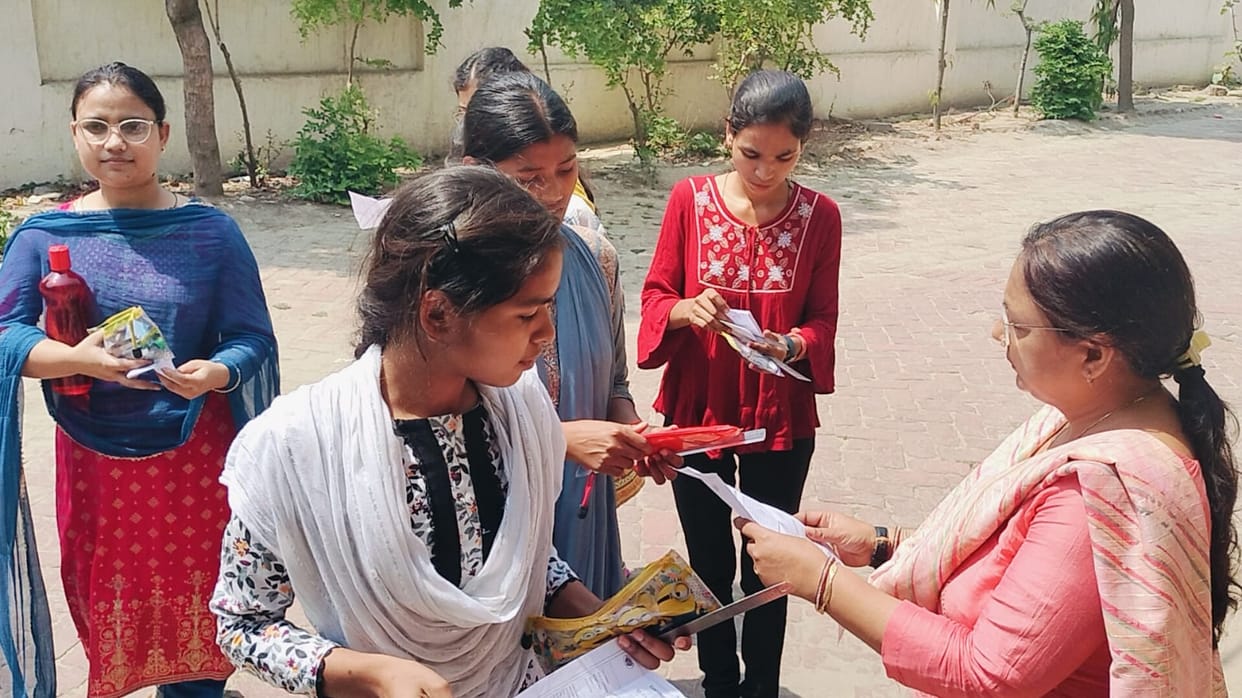 D.El.Ed. Examination Held in Three Shifts; 21 Candidates Absent