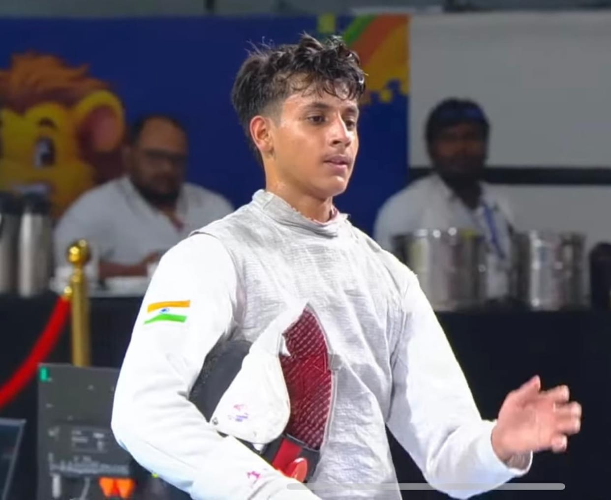 Sachin selected in the Indian senior foil team, will represent India in Shanghai