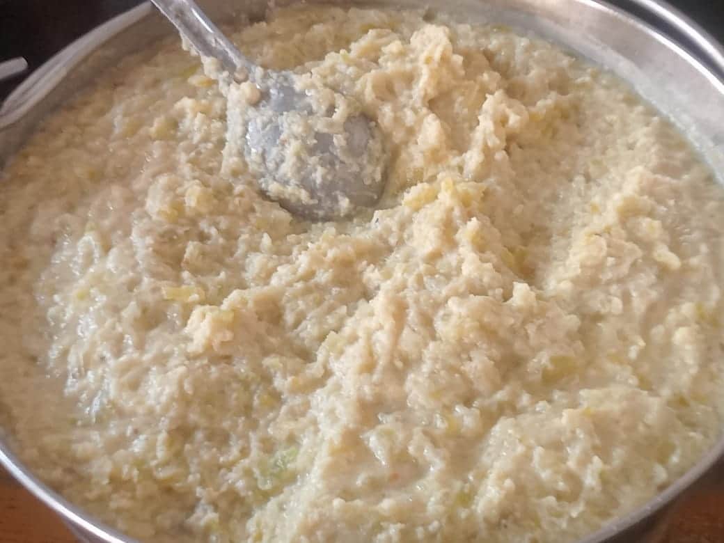 सफेद गाजर का हलवा। संवाद