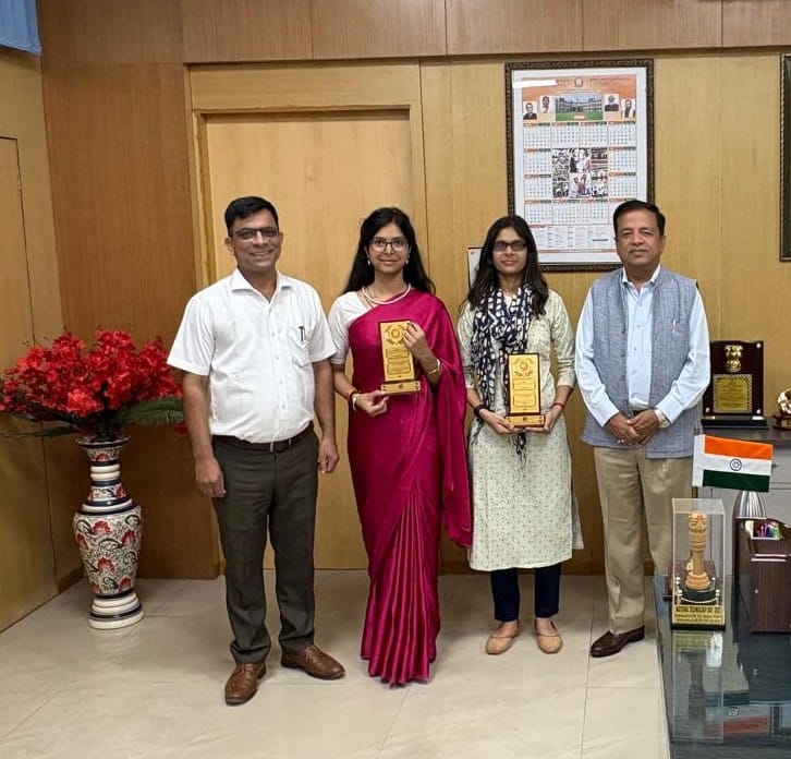 Five students were selected for the post of Assistant Professor.