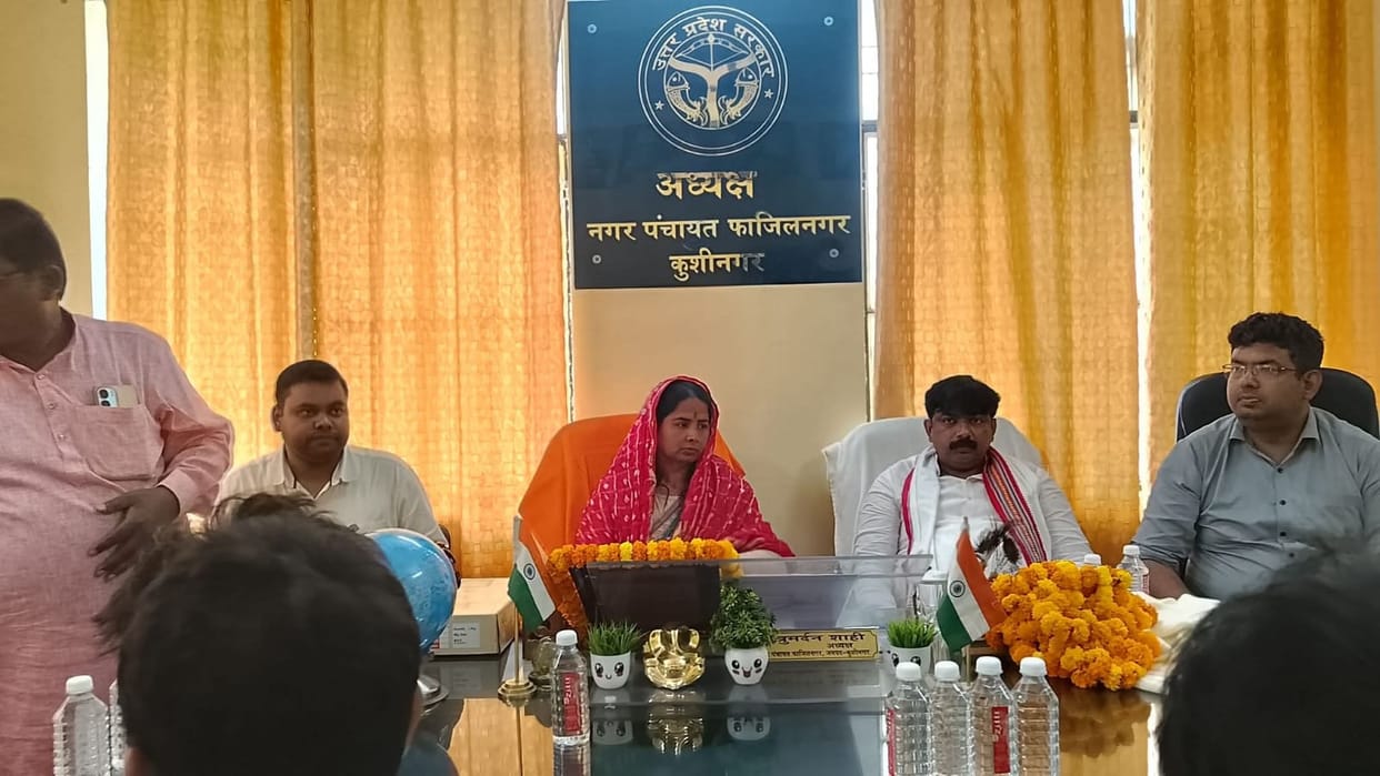Newly Elected President Arrives at Office, Assumes Charge