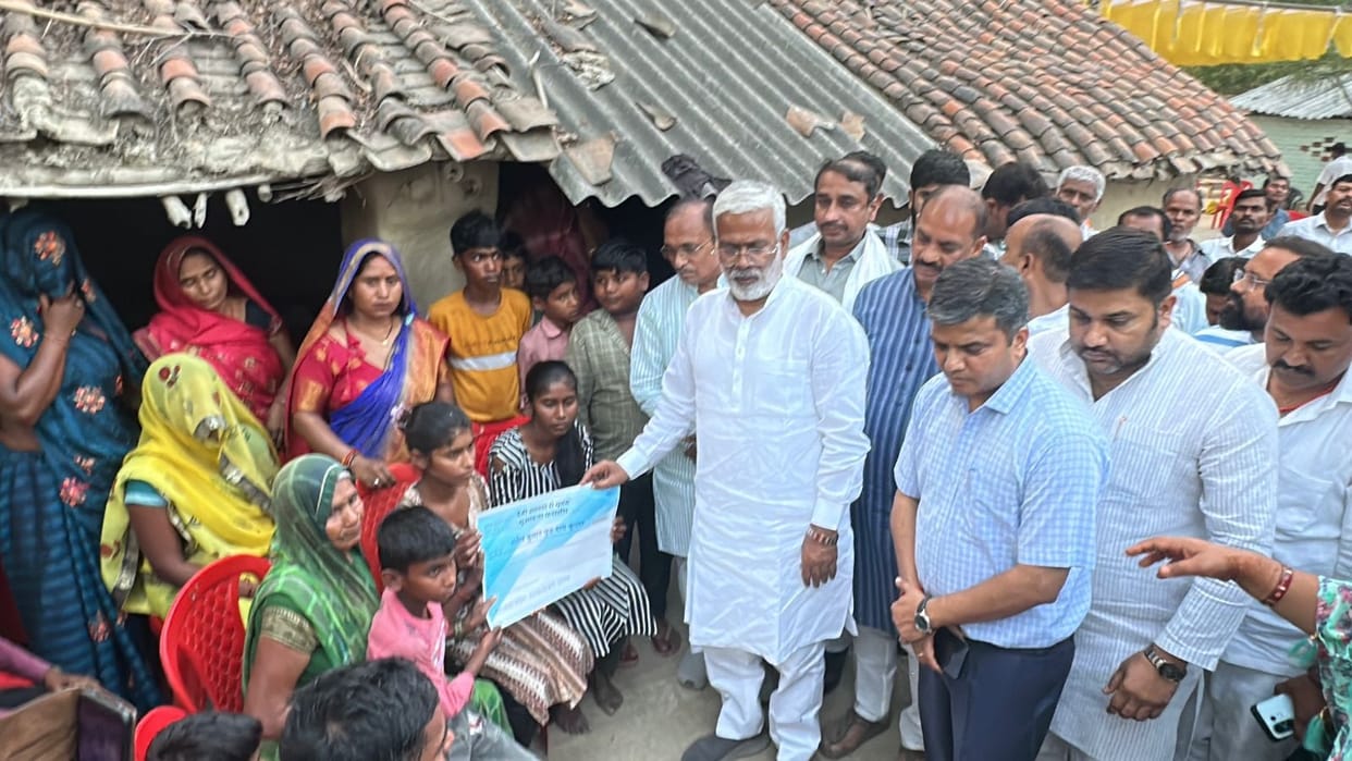 Helping the victims is the government's priority: Swatantra Dev Singh