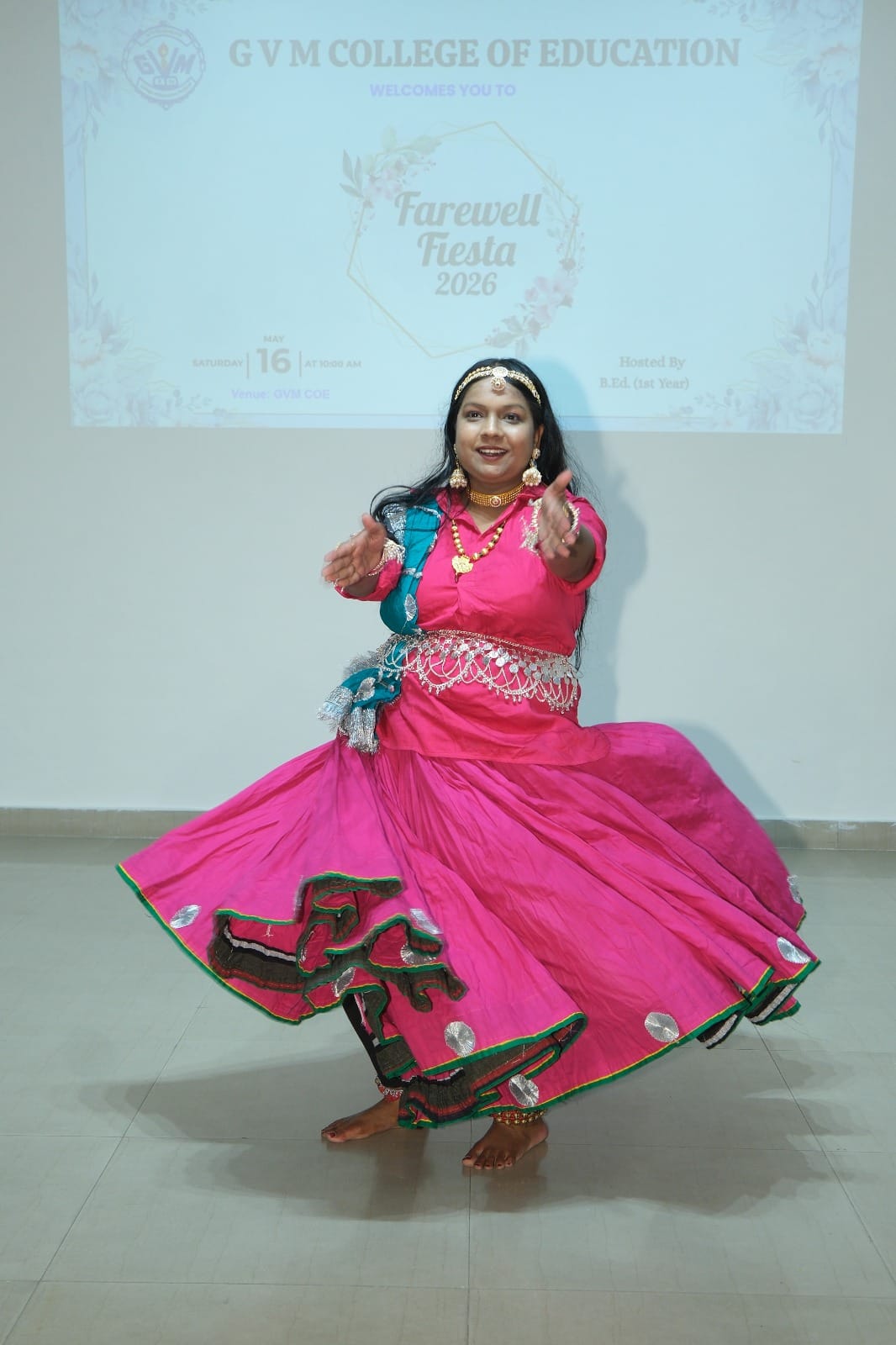 Akanksha became Miss Farewell and Kashish became Miss Personality.